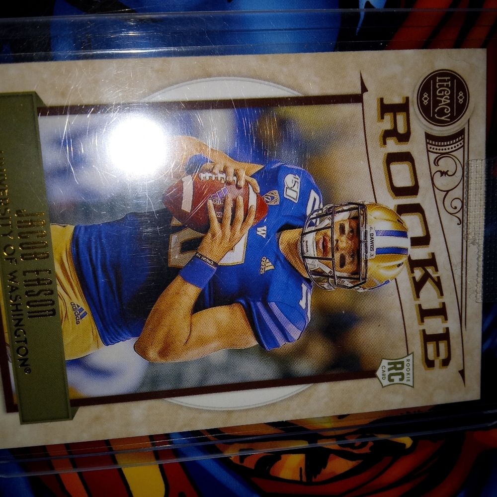 Like new Jacob Eason cards for sale!!